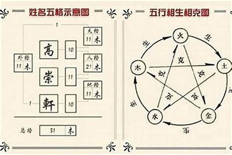 名字的五行|姓名五格测试